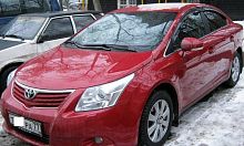 Дефлекторы окон (ветровики) Toyota Avensis с 2009 г.в. Sedan