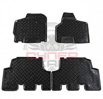 Полиуретановые ковры Dodge Caravan (2000-2007) (2 ряда)
