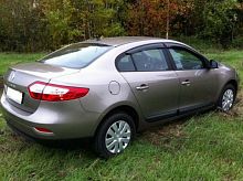 Дефлекторы окон (ветровики) Renault Fluence с 2010 г.в.