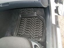 Полиуретановые ковры Skoda Octavia (A5) (2004-2013) (3D с подпятником) (Крепеж)