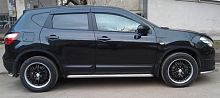 Дефлекторы окон (ветровики) Nissan QASHQAI c 2006-2009 г.в