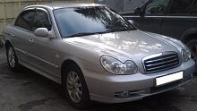Дефлекторы окон (ветровики) Hyundai Sonata 1998-2004; 2004-TagAZ
