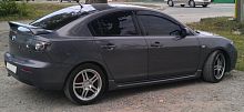 Дефлекторы окон (ветровики) Mazda 3 с 2003-2008 г.в. Sedan