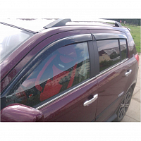 Дефлекторы окон (ветровики) Geely MK Cross с 2010 г.в.
