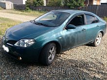 Дефлекторы окон (ветровики) Nissan Primera (P12) с 2001г.в. Sedan