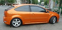Дефлекторы окон (ветровики) Ford Focus II с 2004-2008 г.в ; Focus с II+(ресталинг) с 2008 г.в 3d