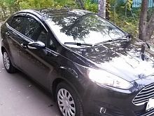 Дефлекторы окон (ветровики) Ford Fiesta с 2014 г.в. Sedan