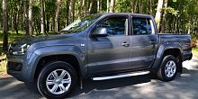 Дефлекторы окон (ветровики) Volkswagen Amarok с 2010 г.в.
