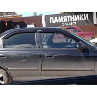 Дефлекторы окон (ветровики) KIA Spectra с 2005 г.в