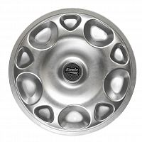 Колпаки декоративные Strela серебристый 14"