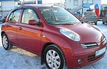 Дефлекторы окон (ветровики) Nissan Micra (K12) с 2003 г.в. 5d