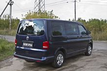 Volkswagen Transporter (T5 рестайлинг) 2009-2015 (накладка бампера)
