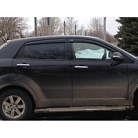 Дефлекторы окон (ветровики) SsangYong Actyon c 2011 г.в.
