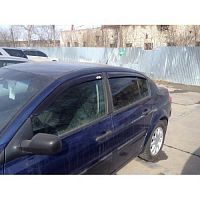 Дефлекторы окон (ветровики) Renault Megane II с 2002-2008 г.в. Sd