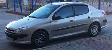 Дефлекторы окон (ветровики) Peugeot 206 Sd с 2005 г.в./Hb 5d с 1998 г.в.